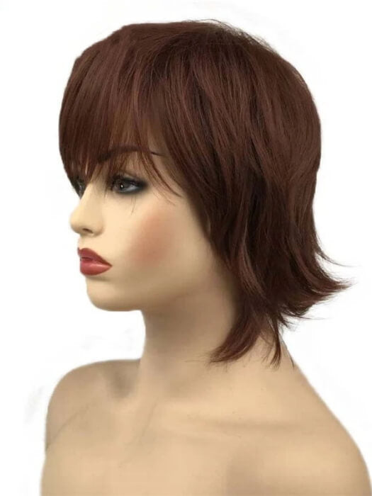 Attractive Bob Short Straight Synthetic Wigs With Bangs