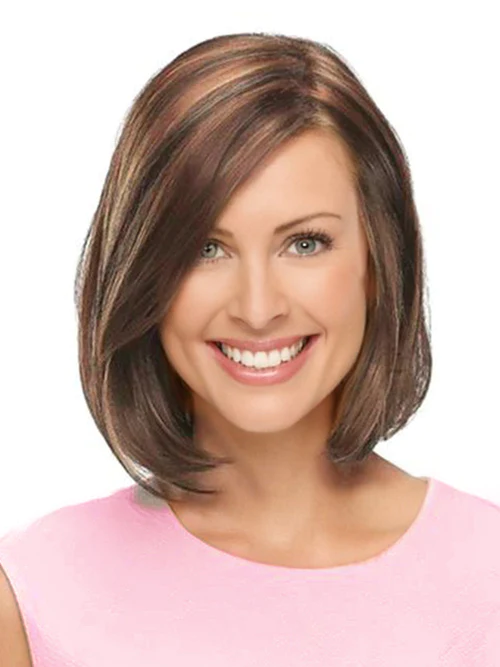 Bob Hairstyle Short Straight Synthetic Wigs