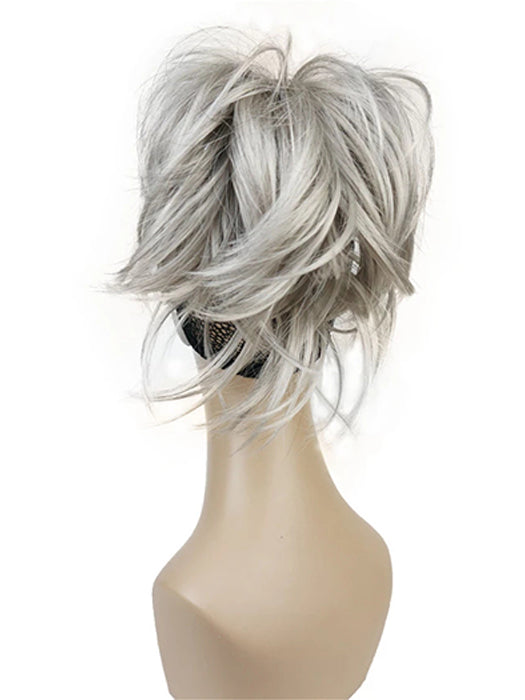 Short Layered Synthetic Hair Clip  Ponytail