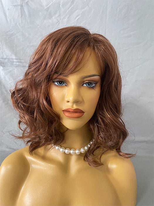 Sexy Lob Curly Layer Shoulder Length Synthetic Hair Wigs 16 Inches