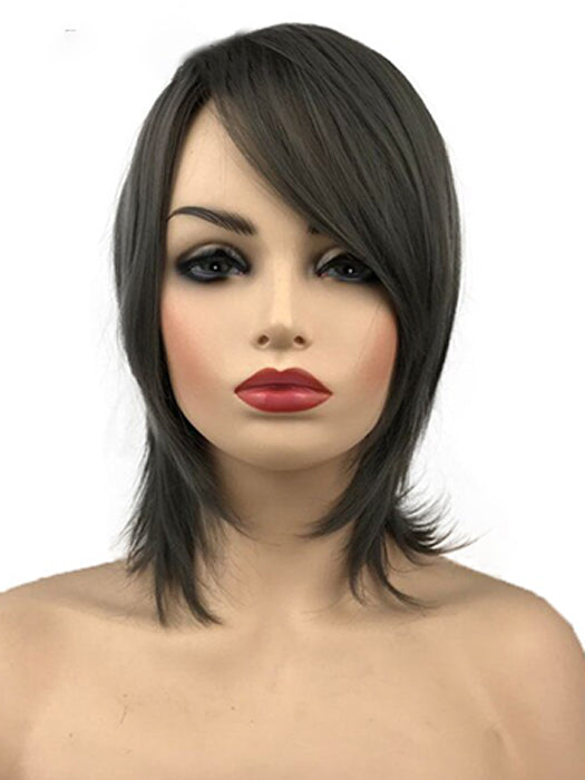 Beauty Layered Wigs Straight Short Synthetic Wigs