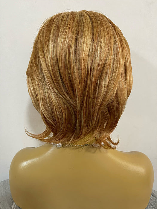 Bob Short Blonde Synthetic Wigs