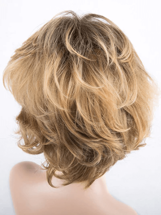 Blonde Rooted Bob Wigs Synthetic Wigs With Bangs