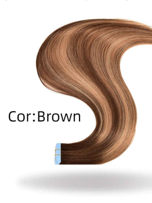 Comfortable Straight Human Hair Extension Pieces