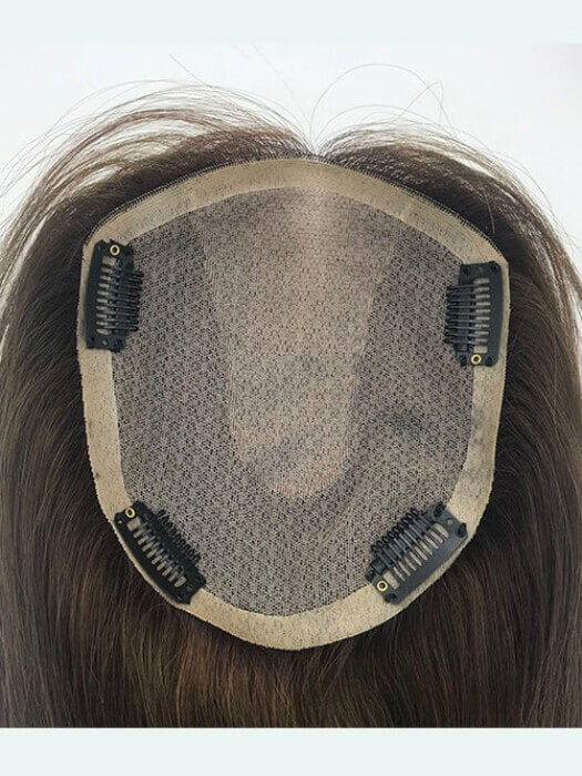 Fashion Straight Human Hair Toppers (Hand Tied)