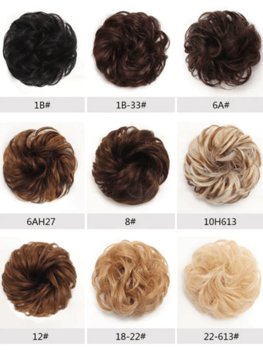 Fluffy Curly Synthetic Hair Wrap