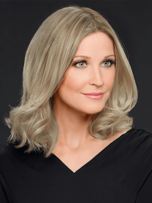 Lace Front Wigs  Long Blonde Natural Wavy Synthetic Wigs
