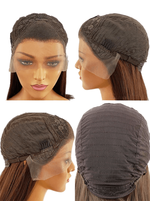 Deluxe Wavy Synthetic Wigs Lace Front Wigs
