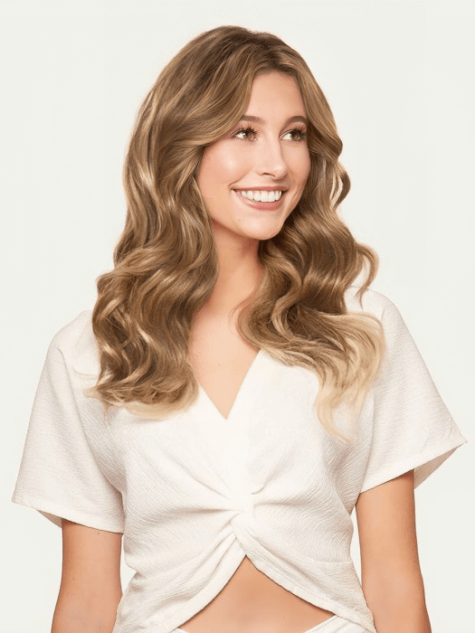 Long Curly Wigs Mono Crown Synthetic Wigs