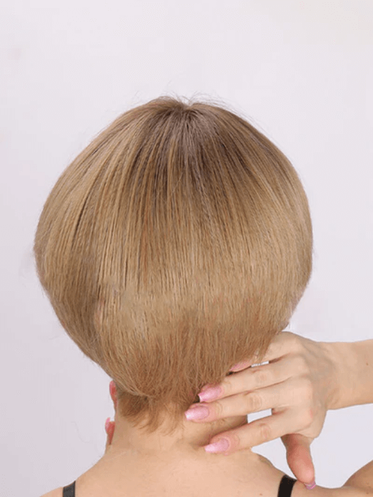 Natural Short Straight Wigs Heat Resistant Synthetic Wigs