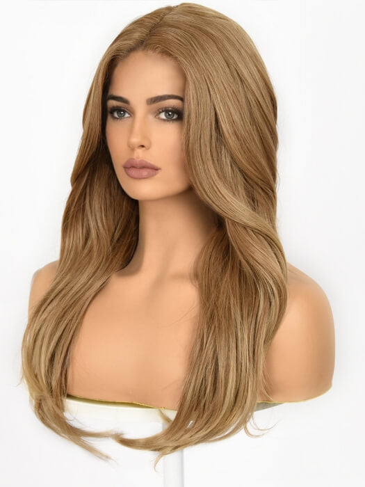 Natural Wavy Wigs Synthetic Lace Front Wigs