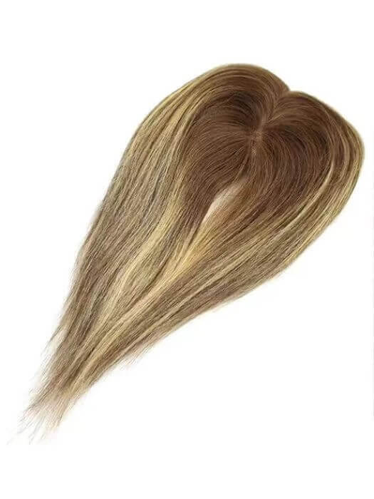 Ombre Straight Human Hair Toppers (Hand Tied)