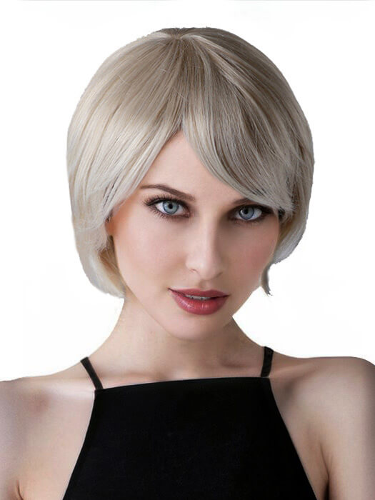 Short Bob Hairstyle Synthetic Wigs With Bangs