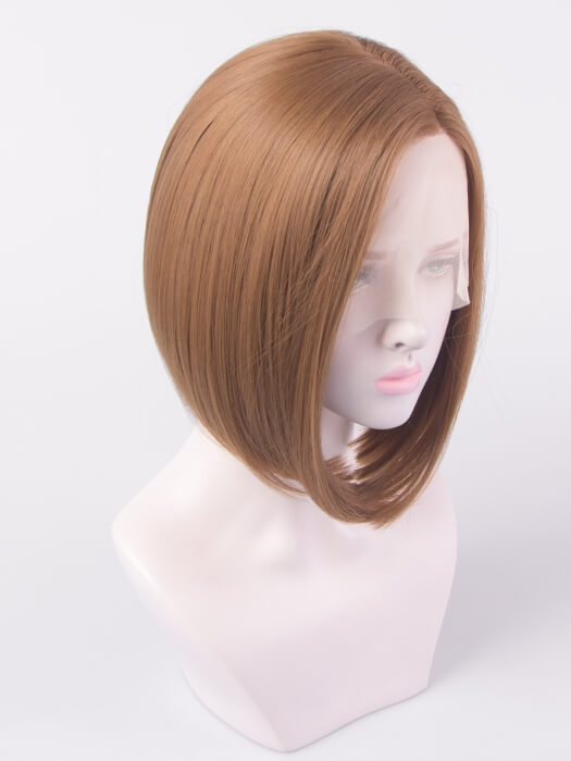 Sleek Straight Bob Wigs Lace Front Synthetic Wigs