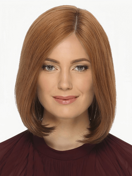 Sleek Straight Bob Wigs Lace Front Synthetic Wigs