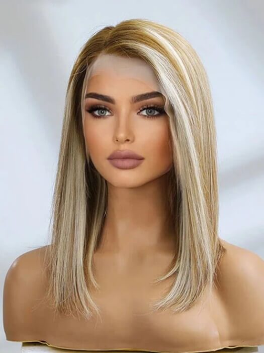 Straight Hair Wigs Lace Front Human Hair Wigs(Buy 1 Get 1 Free)