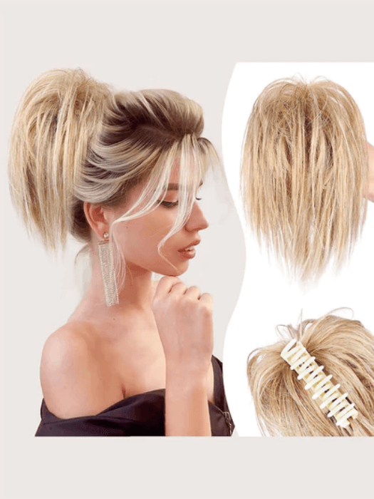 Fluffy Synthetic Hair Clip Ponytail (Claw Clip)