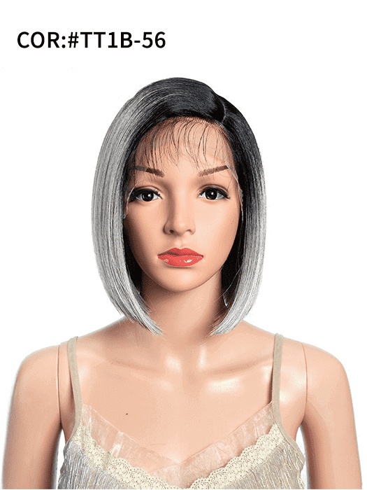 Soft Bob Wigs Lace Front Synthetic Wigs