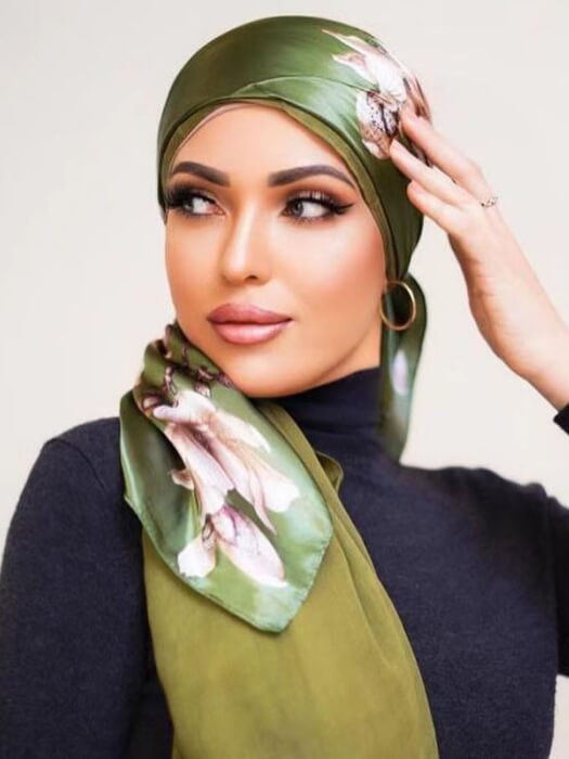 Satin Women's Headscarf (90x90cm)