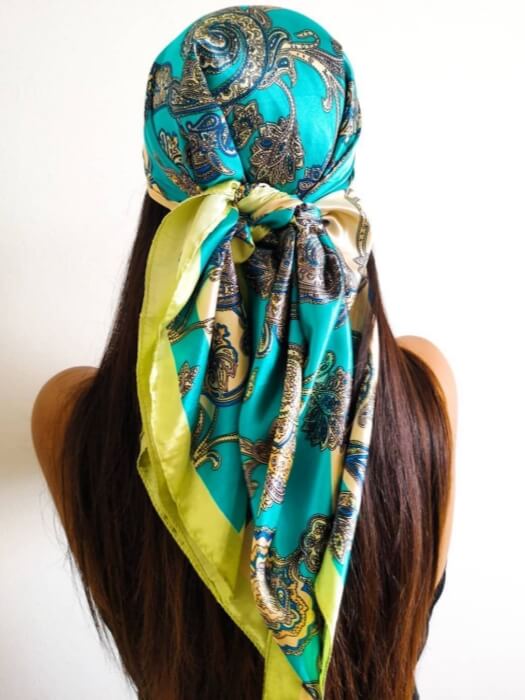 Satin Women's Headscarf (90x90cm)