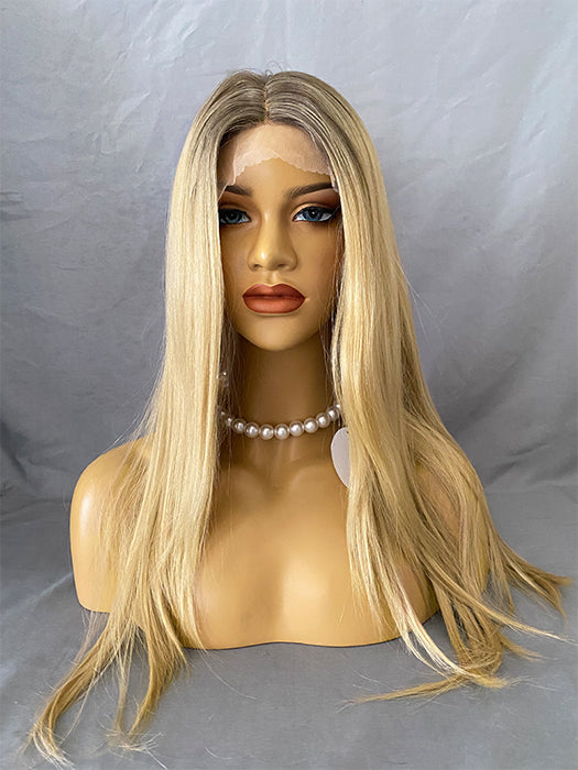 Long Natural Straight Fabulous Attractive Synthetic Hair Lace Front Wigs 22 Inches