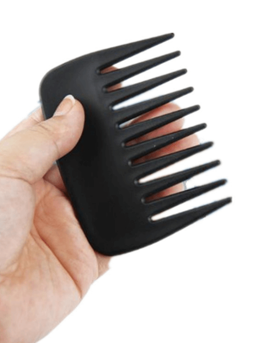 Black Wide Tooth Wig Comb