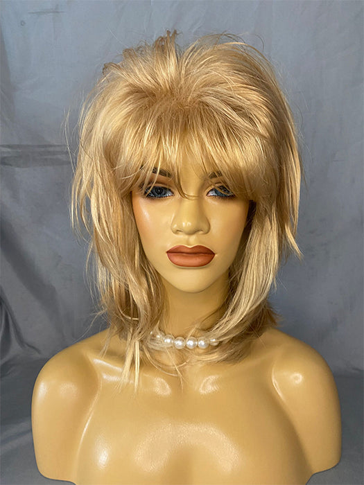 Dolly Parton Hairstyle Middle Length Capless Synthetic Wigs(Buy 1 Get 1 Free)