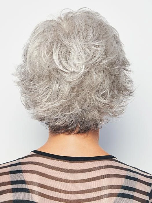 Voltage Lightest Gray Synthetic Wigs (Basic Cap)(Buy 1 Get 1 Free)