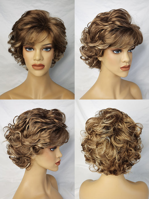 Diana Short Layered Synthetic Wigs