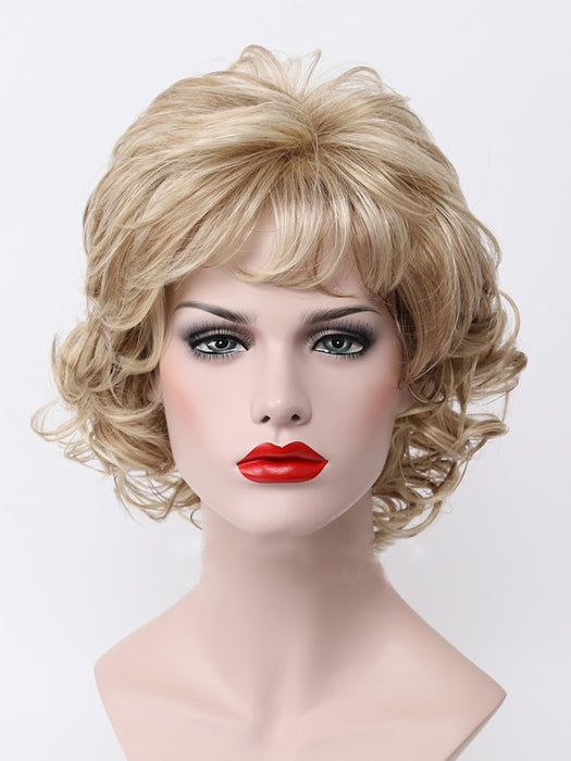 Jaclyn Smith Mid-length Shag with Spiral Curls Synthetic Wigs 12 Inches