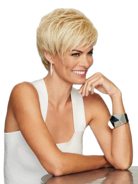 Confident Short Straight Synthetic Wigs With Bangs