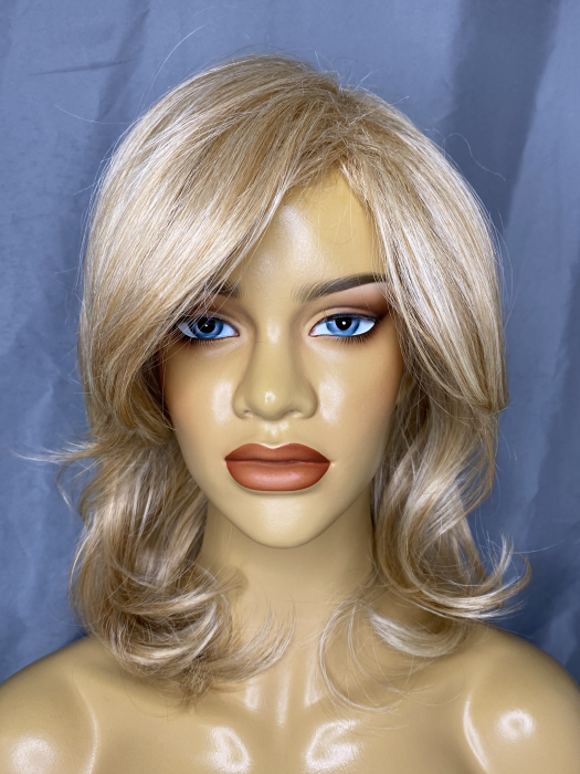 Best Comfortabe Long Straight Wigs 16" Synthetic Wigs With Bangs