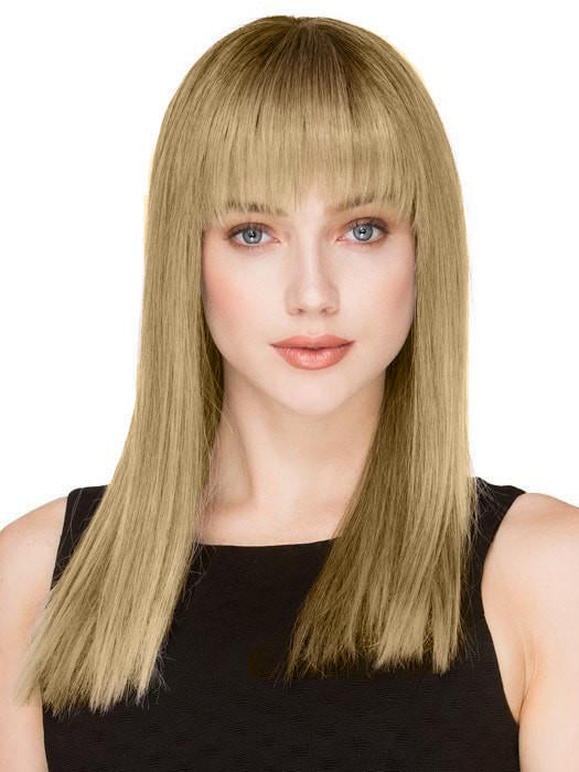 Cheer Straight Hairstyle With Full Bangs Synthetic Wigs