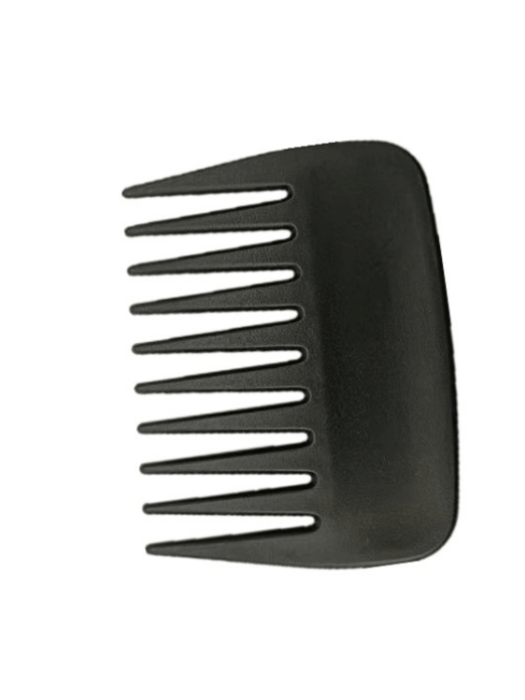 Black Wide Tooth Wig Comb