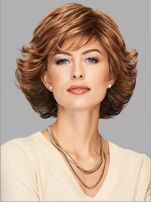  Loosely Waved Layers Synthetic Wigs